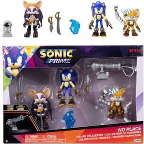 Sonic Pime 소닉 프라임 피규어 멀티팩 웨이브, 1개