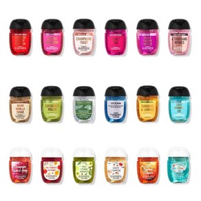 BBW 휴대용 손 세정제 젤타입 (랜덤) 5개x29ml [PocketBac Hand Sanitizer 5Pack