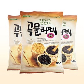 대호 곡물라떼 골드 800g x 3개/자판기용 율무 믹스, 3개