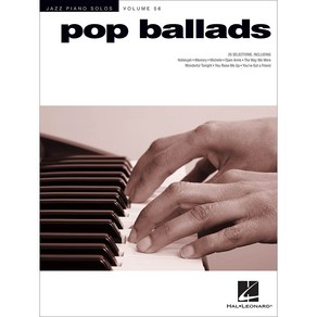 Pop Ballads (Jazz Piano Solos) 재즈 피아노 솔로 악보집 - 팝 발라드 Hal Leonad 할 레오나드