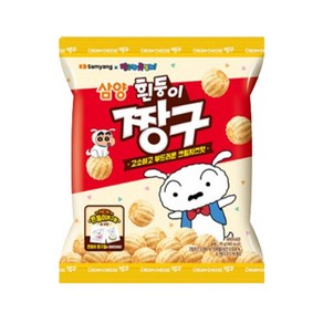 삼양 흰둥이 짱구 스낵, 70g, 10개