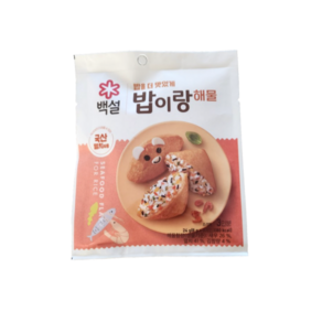 백설 백설 밥이랑 해물, 24g, 24개