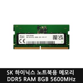 SK하이닉스 노트북용 DDR5 RAM 8GB 5600MHz 새상품/벌크, 1개