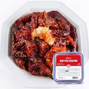 훈훈수산 한입 양념게장, 1kg, 1개