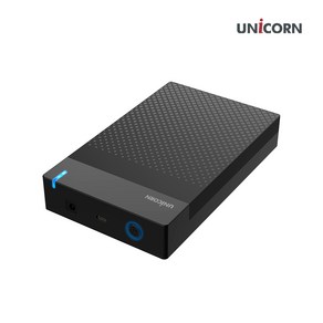 무료 유니콘 HDD-500V USB3.1C to A 유무선 외장하드케이스 3.5인치 슬라이드조립, 1