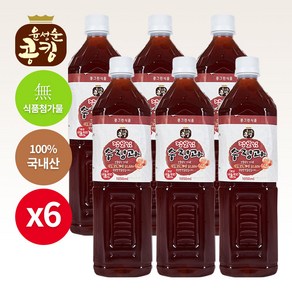 윤성순 콩킹 장모님수정과1050ml(6개) 고양쌀 국산엿기름 전통주