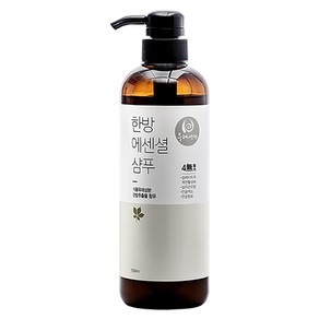 두레생협 한방 샴푸 550ml 무첨가 천연계면활성제 자연보습 에센셜, 1개