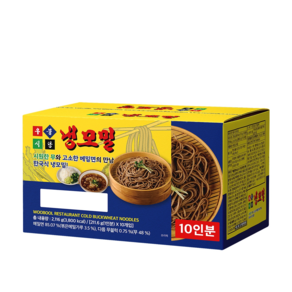 우불식당 냉모밀 211.6g, 10개