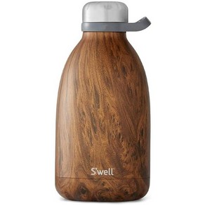 스웰 SWELL 스텐 로머 보틀 티크우드 삼중 물병 물통 텀블러, X-5)1) 40 Ounces - Onyx, 1개, 없음