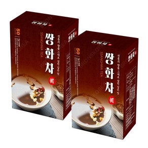 지노 쌍화차 50T x 2개 (100T) 일회용 스틱 전통차 건강차, 15g, 50개입