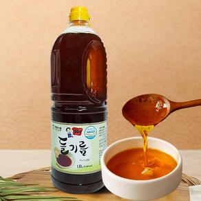 대용량 식자재 통깨 기름 참기름 들기름 1.8L