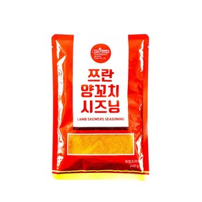 쯔란 양꼬치 시즈닝 240g 이엔푸드 바베큐 씨즈닝, 1개