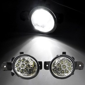 2x LED 안개등 램프 어셈블리 Qashqai J10 X트레일 T30 T31 알티마 센트라 인피니티 QX60 M35 M45 G37