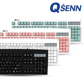 QSENN SEM-DT35 NEW USB 블랙 유선키보드, 제조사축