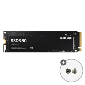 삼성전자 980 NVMe M.2 1TB + M.2 SSD 고정용 나사 2개