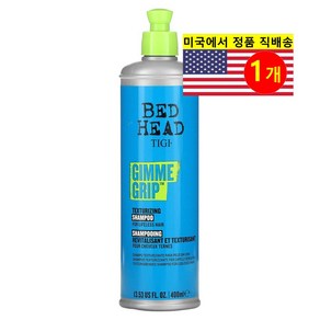 TIGI 약한 모발 두피 관리용 베드 헤드기메그립 텍스처라이징 샴푸, 1개, 400ml