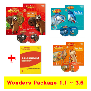 원더스 Wondes Package 1.1 ~ 3.6 : Reading & Witing Wokshop + Pactice Book + Assessment, 3.4