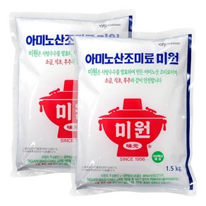 청정원 감칠맛나는미원, 1.5kg, 2개