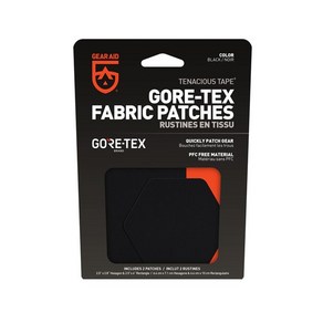 기어에이드 GORE-TEX 수선 테이프 패치 블랙, 1개