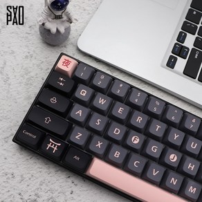 GMK 나이트 사쿠라 키캡 XDA PBT 5면 염료승화 (134키)