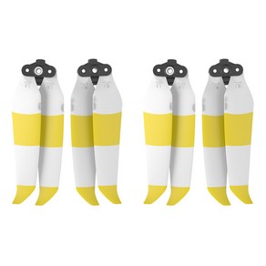 DJI 매빅에어2 에어2S 드론 7238F 저소음 프로펠러 세트 교체용 소음감소 날개 부품, (에어2) 프로펠러옐로우(2), 1개