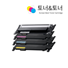 삼성 재생 CLT-504S 4색세트 검정+파랑+빨강+노랑 SL-C1404W SL-C1454FW SL-C1453FW C1810W C1860FW, CLT-405S 재생토너 4색 1세트, 1개, CLT-504S 재생토너 4색 1세트