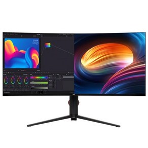 와사비망고 40인치 5K WUHD 커브드 모니터 Atview 400 5K NANO IPS HDR Cuved, 무결점 40인치 커브드 모니터