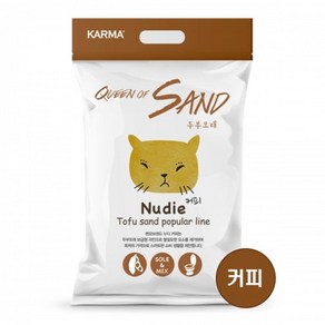 베이직 응고형 고양이 두부 모래 커피향 3kg 화장실샌드