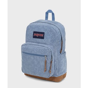 잔스포츠 JANSPORT 라이트팩 익스프레션 코듀로이 EMBOSSED HEARTS BLUE 544737