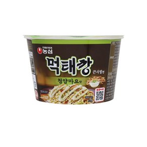 농심 먹태깡 큰사발면 청양마요맛 1개