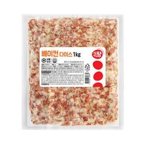 식자재왕 베이컨다이스 5mm 1kg, 1개