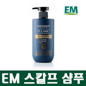 EM 풀라무 스칼프 샴푸 500ml 탈모 증상 완화 샴푸, 1개