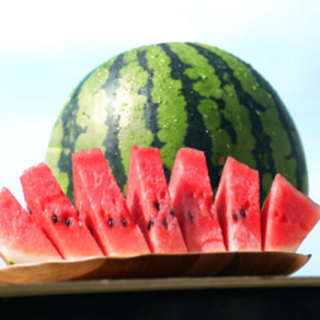 [수박탐정] 14bix 꿀 우곡수박, 1박스, 4kg