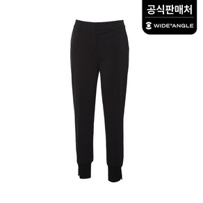 [와이드앵글 공식] 여성 WG 파우치 슬릿 조거 팬츠 L WWU23372Z1