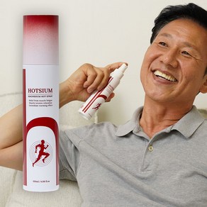 핫슘 뿌리는 마그네슘 핫 스프레이 스포츠 파스 120ml, 1개