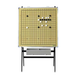 도다도다 바둑 칠판 보드 교실 바퀴 바둑칠판 장기 복기 대형 기원 교육용 자석보드 방송 세트, 캐릭터 자성 교육 바둑알은 한 세트에 50개이다., 1개