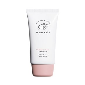 씨널스 톤업 비건선크림 혼합자차 눈시림없는선크림 자외선차단제 썬크림 SPF50+, 50ml, 1개