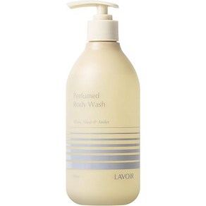 LAVOIR 라브아 퍼퓸 바디워시 화이트 머스크&앰버Whitemusk & Ambe 500ml, 1개