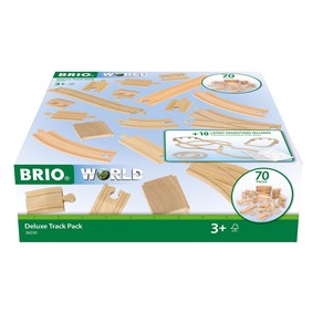 BRIO DX 36030 70 (브리오) 추가 레일 세트 트럭 팩 [전 개] (열차 장난감 나무, 1개