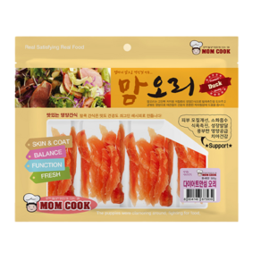 맘쿡 대용량 강아지 간식 사사미 모음, 맘쿡 다이어트 안심 오리 300g, 300g, 1개