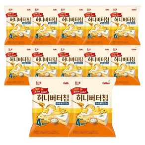 허니버터 칩 콰트로치즈맛, 12개, 96g