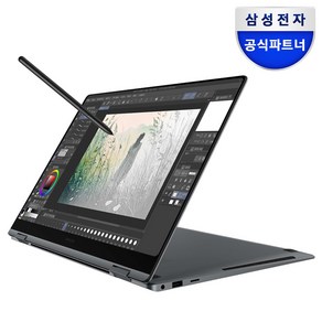 삼성전자 갤럭시북5 프로 360 NT960QHA-K71A 인텔 울트라7 고해상도 16인치 AI 코파일럿+ S펜 드로잉 2in1 노트북, WIN11 Home, 16GB, 512GB, 그레이