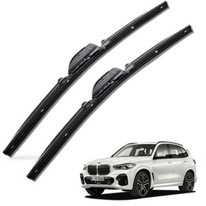 BMW X5 전차종 순정(호환)형 자동차 프리미엄 하이브리드 와이퍼 윈도우브러쉬 1+1세트, X5 F85-PR600+500mm커넥터A