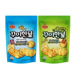 머거본 꾸이한닢20g x 6입 + 알싸한맛 꾸이한닢20g x 6입, 1세트