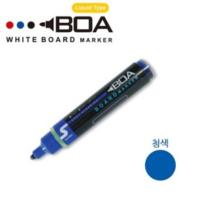 [3개묶음] 생잉크보드마카 S/청색 BOA 보드마카 ng0*6853Gv