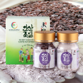 인산죽염 9회 자죽염 60g 2개세트, 120g, 1세트