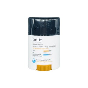 빌리프 UV 프로텍터 아쿠아 밤 쿨링 선 스틱 14g(SPF50+), 14g, 1개