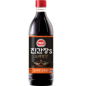 해표 진간장S, 500ml, 3개