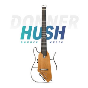 DONNER 도너 사일런트 사일런스 기타 어쿠스틱 버스킹 여행 휴대용 클래식 HUSH 1