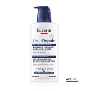 EUCERIN 프랑스 정품 유세린 우레아 리페어 플러스 10% 우레아 에몰리언트 400ml, 1개